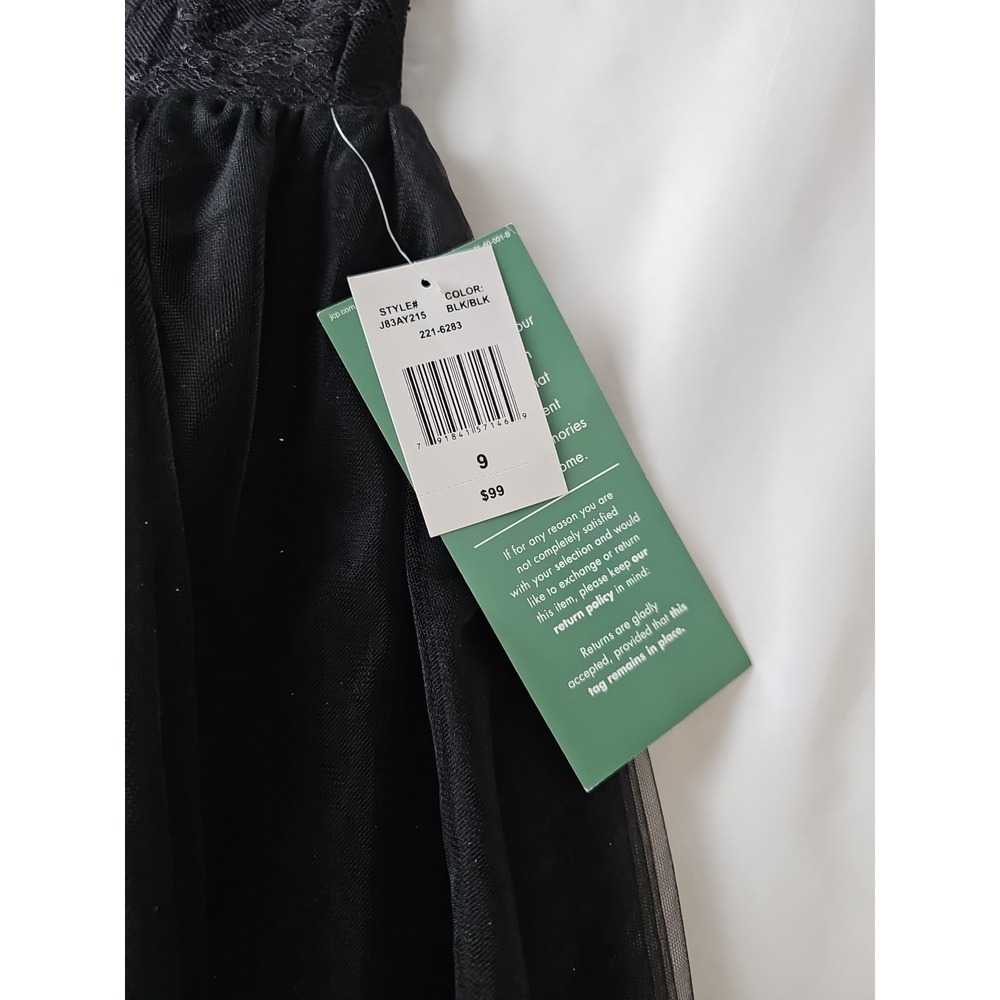 Black Whimsy‎ Goth Dress Corset Style Mini Fairy Tulle Wedding Prom Sz 9 NEW - Picture 5 of 10